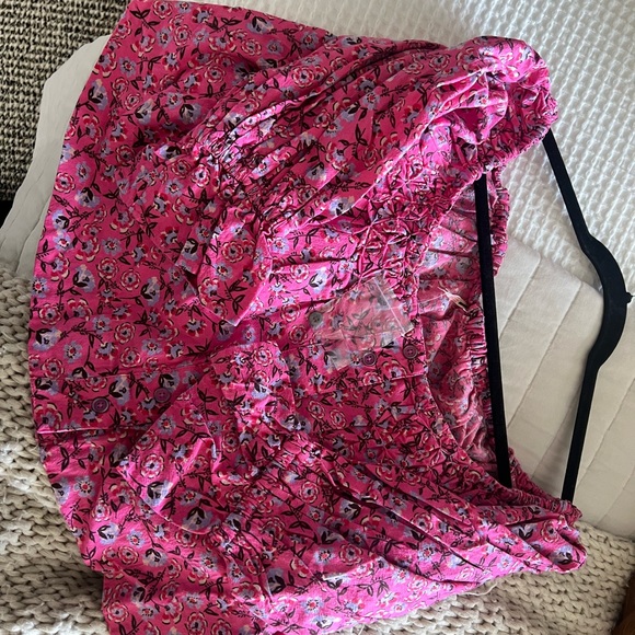 Free people James smock top crop xs - Picture 7 of 9